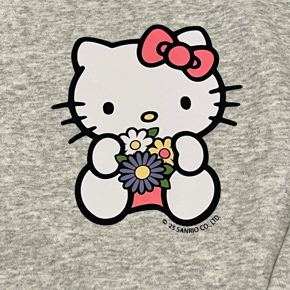 NEW Hello Kitty Zip Up Hoodie Kids Size XL - Picture 3 of 12